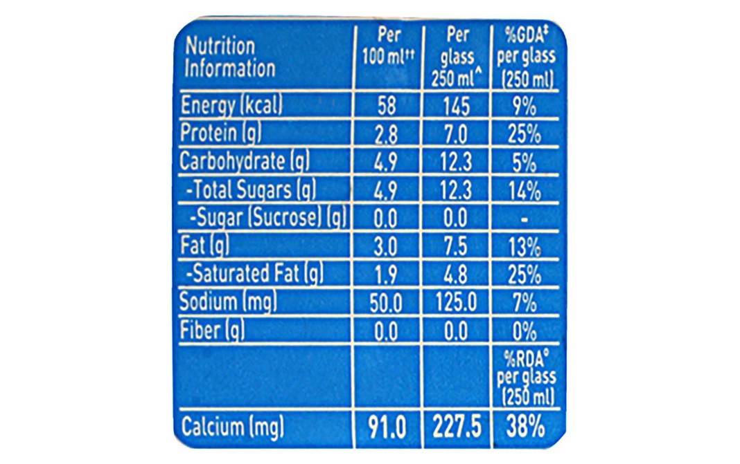 Nestle a+ Nourish Toned Milk   Tetra Pack  1 litre